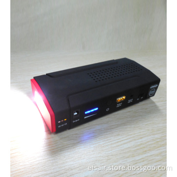 Car Jump Starter For Gasoline Cars 13800mAh Jump Start Type And CE/ROHS Certification 12V